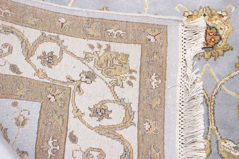 Jaipur Blue Hand Knotted 51 X 71 Area Rug 905-112305 Image 3