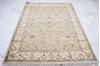 Jaipur Beige Hand Knotted 54 X 72 Area Rug 905-112306 Thumb 2