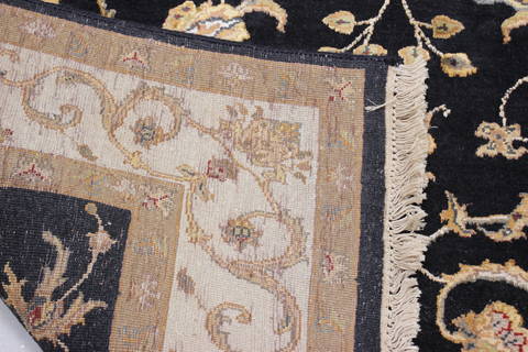 Jaipur Black Hand Knotted 411 X 71 Area Rug 905-112307 Image 3