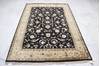 Jaipur Black Hand Knotted 411 X 71  Area Rug 905-112307 Thumb 1