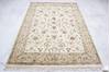 Jaipur White Hand Knotted 50 X 73  Area Rug 905-112310 Thumb 1