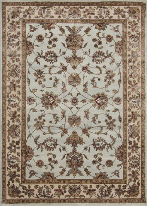 Jaipur Blue Hand Knotted 51 X 72 Area Rug 905-112313 Image 0