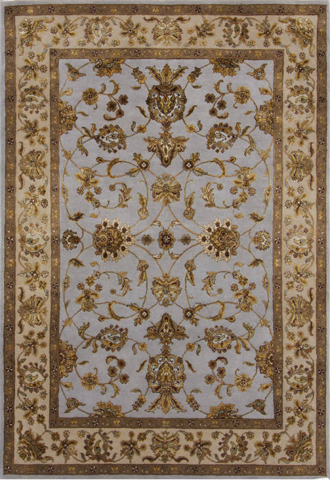 Jaipur Blue Hand Knotted 410 X 72 Area Rug 905-112315 Image 0