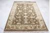 Jaipur Brown Hand Knotted 51 X 71  Area Rug 905-112317 Thumb 1