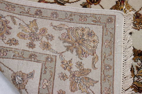 Jaipur Beige Hand Knotted 411 X 72 Area Rug 905-112318 Image 3