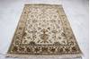 Jaipur Beige Hand Knotted 411 X 72  Area Rug 905-112318 Thumb 1