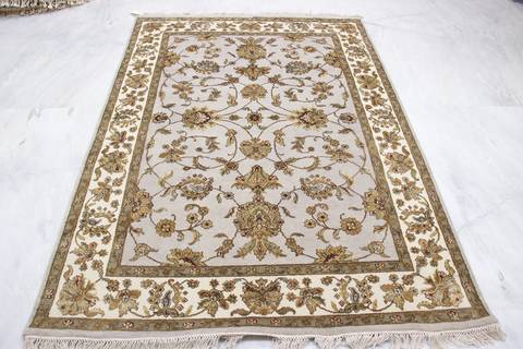 Jaipur Blue Hand Knotted 51 X 73 Area Rug 905-112319 Image 2