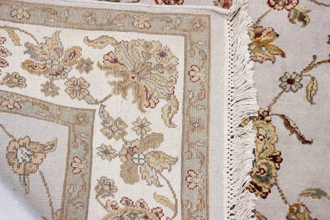 Jaipur Blue Hand Knotted 51 X 73 Area Rug 905-112319 Image 3