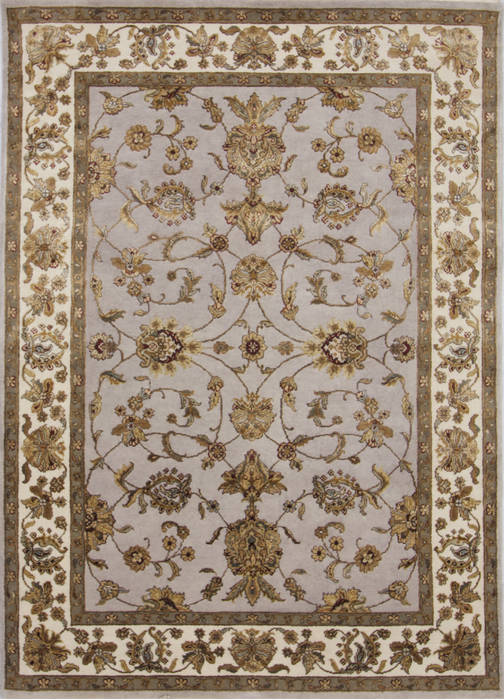 Jaipur Blue Hand Knotted 51 X 73 Area Rug 905-112319 Image 0