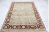 Jaipur Green Hand Knotted 50 X 71 Area Rug 905-112320 Thumb 1