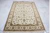 Jaipur Beige Hand Knotted 411 X 73  Area Rug 905-112322 Thumb 1
