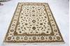 Jaipur Beige Hand Knotted 411 X 73  Area Rug 905-112322 Thumb 2