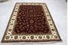 Jaipur Red Hand Knotted 50 X 71 Area Rug 905-112323 Thumb 2