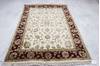 Jaipur White Hand Knotted 51 X 73  Area Rug 905-112325 Thumb 1