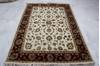 Jaipur White Hand Knotted 51 X 73 Area Rug 905-112325 Thumb 2