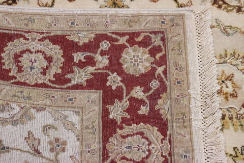 Jaipur Beige Hand Knotted 410 X 73 Area Rug 905-112327 Image 3