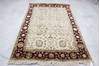 Jaipur Beige Hand Knotted 410 X 73  Area Rug 905-112327 Thumb 1