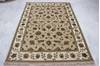 Jaipur Beige Hand Knotted 50 X 70  Area Rug 905-112331 Thumb 2