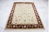 Jaipur White Hand Knotted 411 X 72  Area Rug 905-112332 Thumb 1