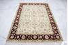 Jaipur White Hand Knotted 50 X 72  Area Rug 905-112334 Thumb 1