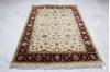 Jaipur White Hand Knotted 51 X 72 Area Rug 905-112335 Thumb 1