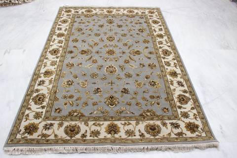 Jaipur Blue Hand Knotted 411 X 72 Area Rug 905-112336 Image 2