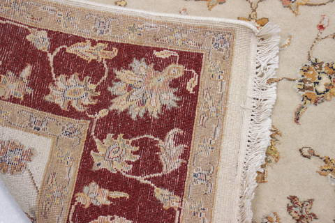Jaipur White Hand Knotted 411 X 72 Area Rug 905-112338 Image 3