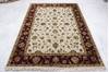 Jaipur White Hand Knotted 411 X 72  Area Rug 905-112338 Thumb 2