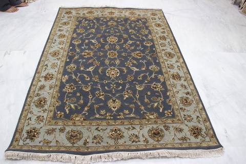 Jaipur Blue Hand Knotted 411 X 73 Area Rug 905-112339 Image 2