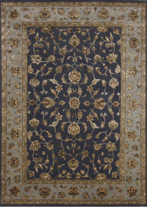 Jaipur Blue Hand Knotted 411 X 73 Area Rug 905-112339 Image 0