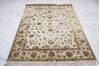 Jaipur White Hand Knotted 50 X 71 Area Rug 905-112340 Thumb 1