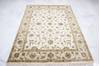 Jaipur White Hand Knotted 50 X 71  Area Rug 905-112341 Thumb 1