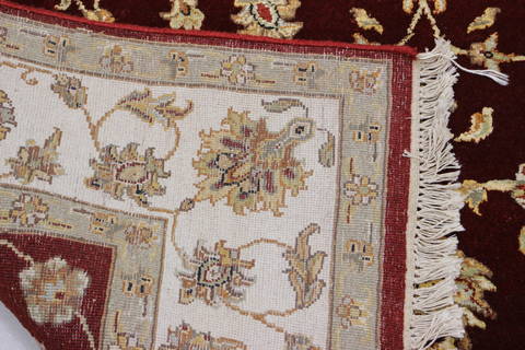 Jaipur Red Hand Knotted 51 X 72 Area Rug 905-112342 Image 3