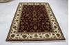 Jaipur Red Hand Knotted 51 X 72 Area Rug 905-112342 Thumb 2