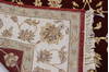 Jaipur Red Hand Knotted 51 X 72 Area Rug 905-112342 Thumb 3