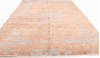 Modern Orange Hand Knotted 80 X 103 Area Rug 254-112344 Thumb 3