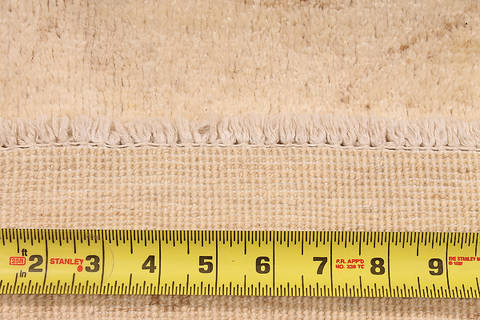 Ziegler Beige Hand Knotted 90 X 119 Area Rug 254-112347 Image 1