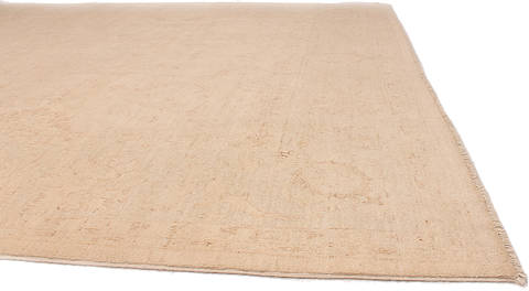 Ziegler Beige Hand Knotted 90 X 119 Area Rug 254-112347 Image 3