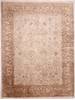 Jaipur Beige Hand Knotted 92 X 120  Area Rug 905-112354 Thumb 0