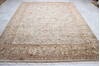 Jaipur Beige Hand Knotted 80 X 101  Area Rug 905-112358 Thumb 1