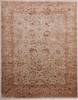 Jaipur Beige Hand Knotted 80 X 101  Area Rug 905-112358 Thumb 0