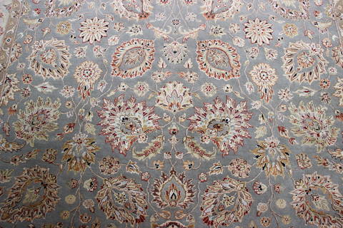 Jaipur Blue Hand Knotted 80 X 103 Area Rug 905-112360 Image 3