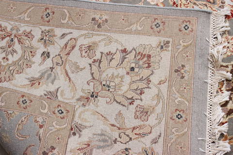 Jaipur Blue Hand Knotted 80 X 103 Area Rug 905-112360 Image 7