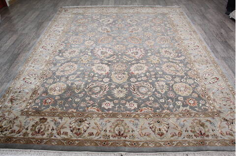 Jaipur Blue Hand Knotted 80 X 103 Area Rug 905-112360 Image 8