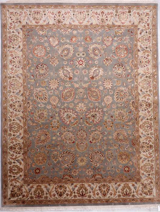 Jaipur Blue Hand Knotted 80 X 103 Area Rug 905-112360 Image 0