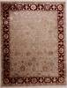 Jaipur Beige Hand Knotted 81 X 104  Area Rug 905-112361 Thumb 0