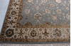 Jaipur Blue Hand Knotted 82 X 104  Area Rug 905-112363 Thumb 1