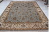Jaipur Blue Hand Knotted 82 X 104 Area Rug 905-112363 Thumb 6