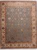 Jaipur Blue Hand Knotted 82 X 104 Area Rug 905-112363 Thumb 0