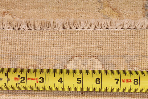 Ziegler Beige Hand Knotted 90 X 116 Area Rug 254-112365 Image 1